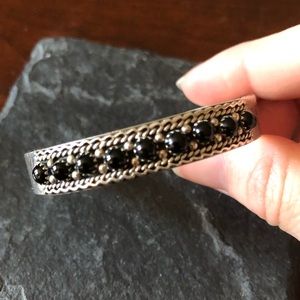 Signed DTR sterling silver bracelet